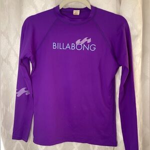 Billabong Long Sleeve Tee in Vibrant Purple